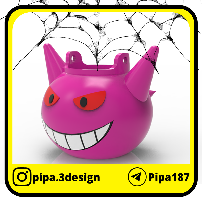 Caramelera de Halloween - Gengar