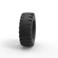 Offroad tire 116 Scale 1:25 - Thumbnail 3