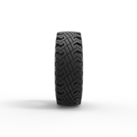 Offroad tire 116 Scale 1:25 - Thumbnail 4