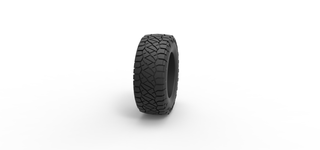 Offroad tire 117 Scale 1:25 3D Print 531463