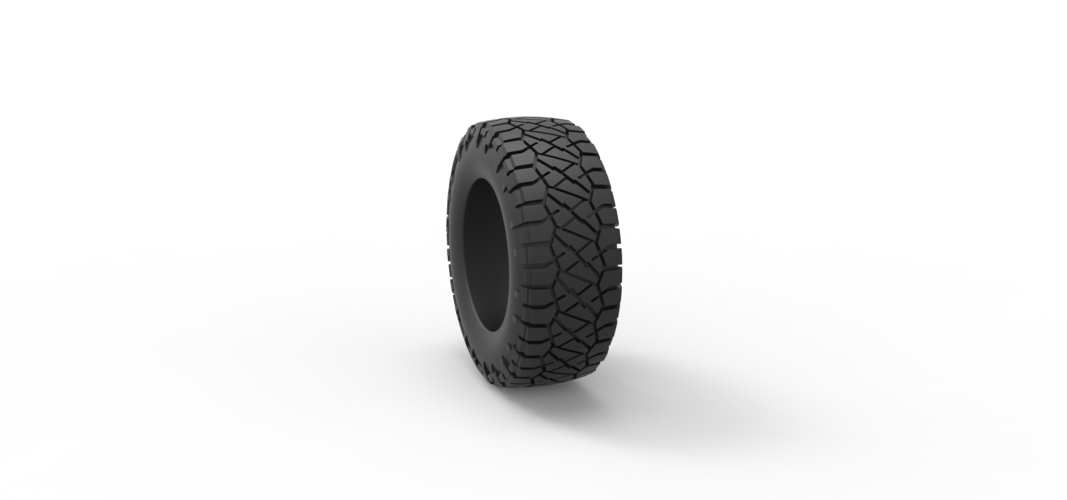 Offroad tire 117 Scale 1:25 3D Print 531468