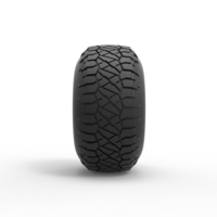 Offroad tire 118 Scale 1:25 - Thumbnail 4