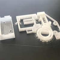 Small Creality K1 Filament jammin sensor 3D Printing 531485