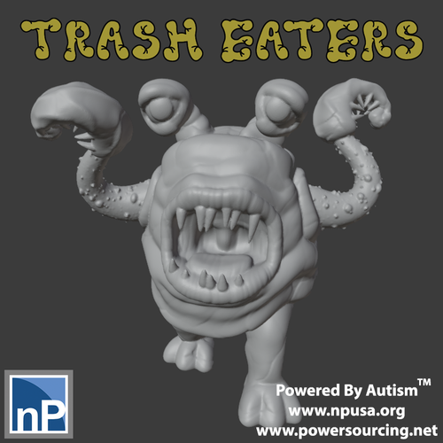 Trash Eater - Otyugh 3D Print 531632