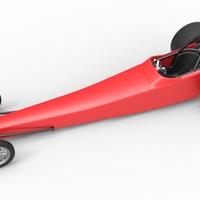 Dragster with Turbonique drag axle 1:25 - Thumbnail 2