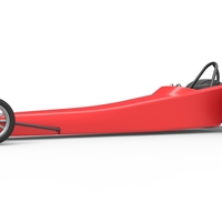 Dragster with Turbonique drag axle 1:25 - Thumbnail 3