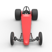 Dragster with Turbonique drag axle 1:25 - Thumbnail 8