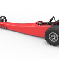 Dragster with Turbonique drag axle 1:25 - Thumbnail 12