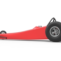 Dragster with Turbonique drag axle 1:25 - Thumbnail 13