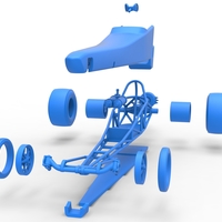 Dragster with Turbonique drag axle 1:25 - Thumbnail 21