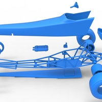 Dragster with Turbonique drag axle 1:25 - Thumbnail 23