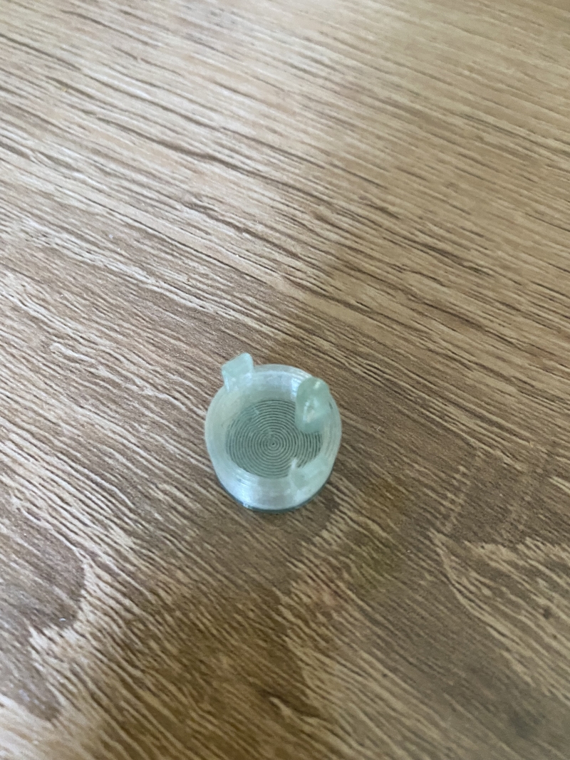 Button replacement for Tescoma smoothie mixer PRESIDENT