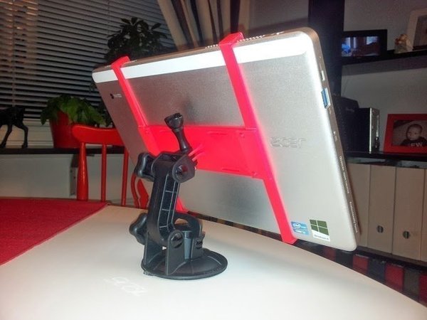 Acer Iconia W700 holder compatible whit gopro mounts 