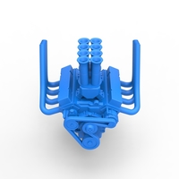 Engine V8 for Supermodified race car V2 Scale 1 to 25 - Thumbnail 5