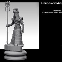 Small Heroes of Might and Magic 3 Power Lich 3D Printing 531891