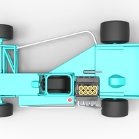 Supermodified rear engine race car Version 2 Scale 1:25 - Thumbnail 9
