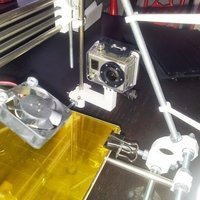 Small Gopro mount for Reprappro.  3D Printing 53194