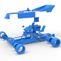 Supermodified rear engine race car Version 2 Scale 1:25 - Thumbnail 19