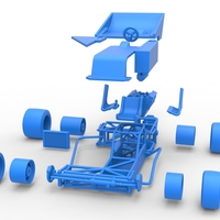 Supermodified rear engine race car Version 2 Scale 1:25 - Thumbnail 21