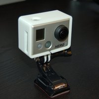 Small GoPro HD HERO2 FRAME 3D Printing 53195