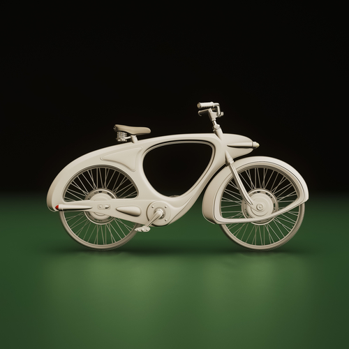 Art Deco bicycle 3D Print 531971