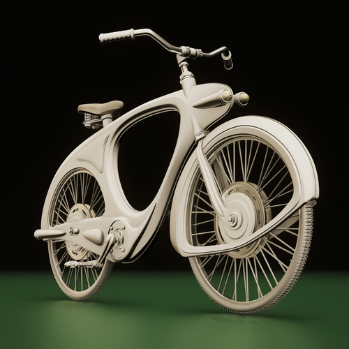 Art Deco bicycle 3D Print 531972