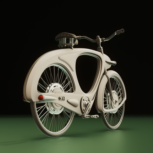 Art Deco bicycle 3D Print 531973