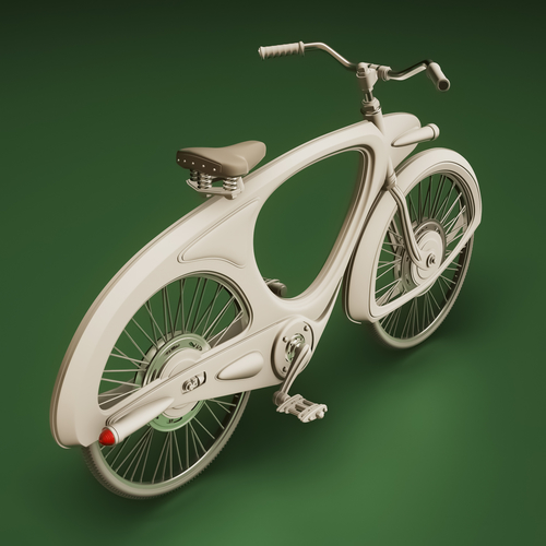 Art Deco bicycle 3D Print 531974