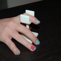 Small Manicure finger holder. 3D Printing 53198