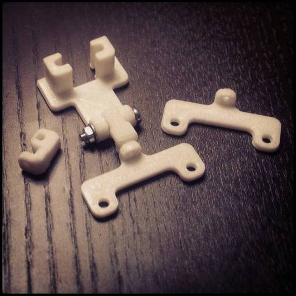 RepRapPro Mendel Cooling Fan Bracket version III.5
