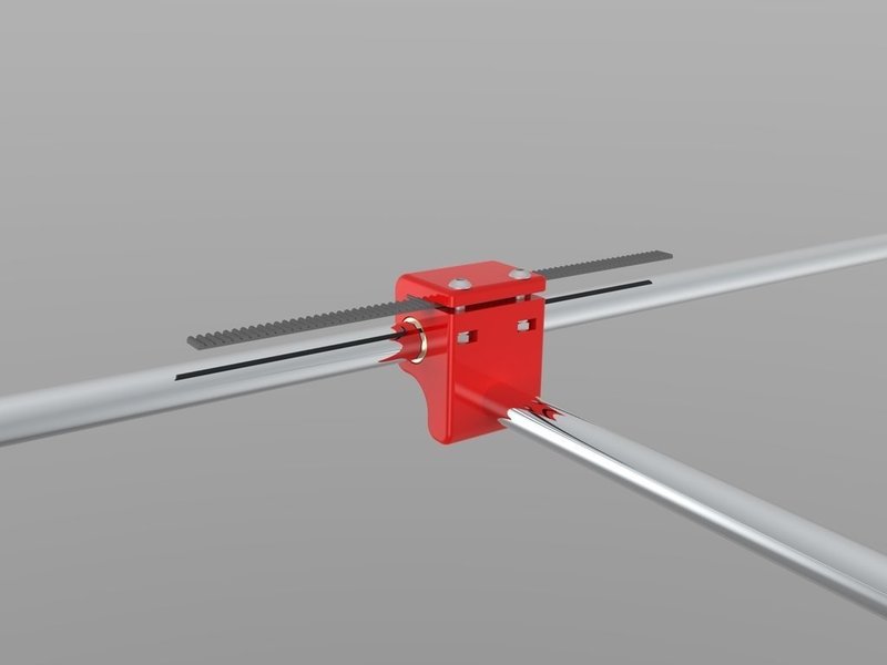 ultimaker timing belt holder for open end belt
