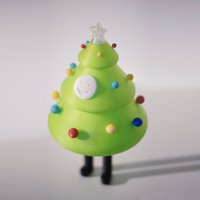 Small My little Christmas tree 3D Printing 53205