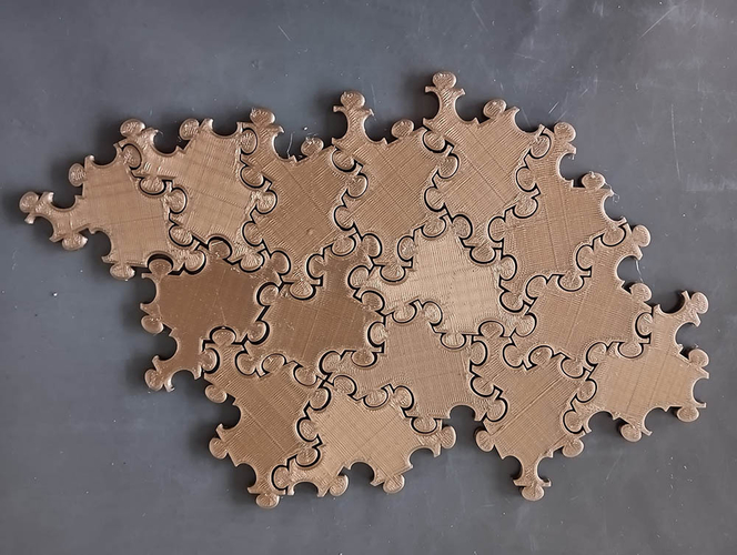 Spectre mono tile puzzel piece 3D Print 532098