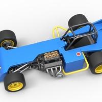 Supermodified front engine race car 1:25 - Thumbnail 4