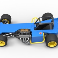 Supermodified front engine race car 1:25 - Thumbnail 10