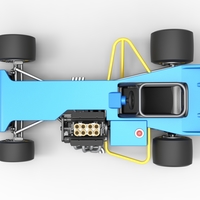 Supermodified front engine race car 1:25 - Thumbnail 11
