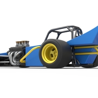Supermodified front engine race car 1:25 - Thumbnail 13