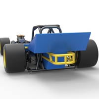 Supermodified front engine race car 1:25 - Thumbnail 14