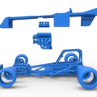 Supermodified front engine race car 1:25 - Thumbnail 24