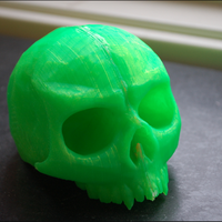 Small Skull shift knob 3D Printing 53213