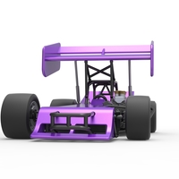 Supermodified front engine Winged race car 1:25 - Thumbnail 6