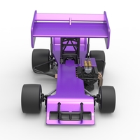 Supermodified front engine Winged race car 1:25 - Thumbnail 8