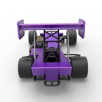 Supermodified front engine Winged race car 1:25 - Thumbnail 17