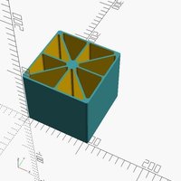 Small Yet Another Tool/Pen Desk Organizer (parametric) 3D Printing 53227