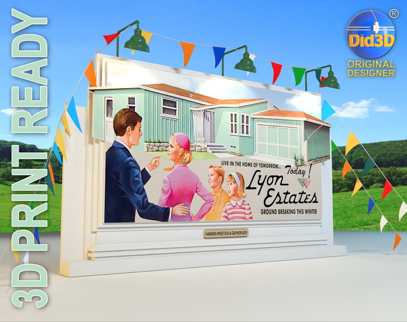 BillBoard Lyon Estates 1-8Scale HQ 
