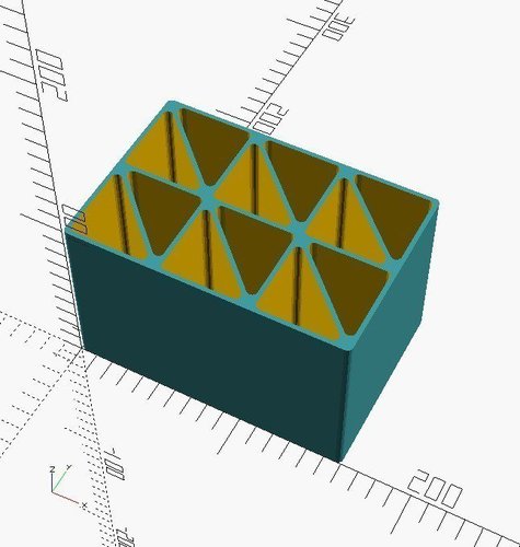 Yet Another Tool/Pen Desk Organizer (parametric) 3D Print 53229