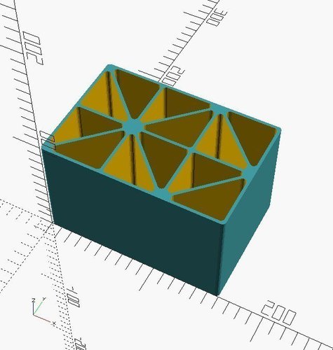 Yet Another Tool/Pen Desk Organizer (parametric) 3D Print 53230