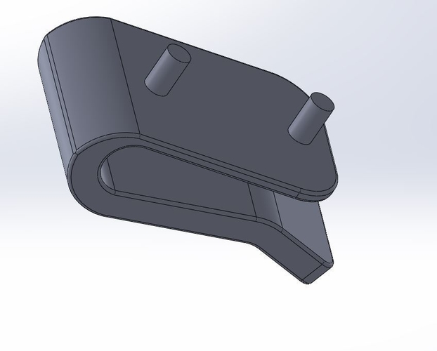 Honda Civic 1980-1982 Seatbelt Clip 3D Print 532340