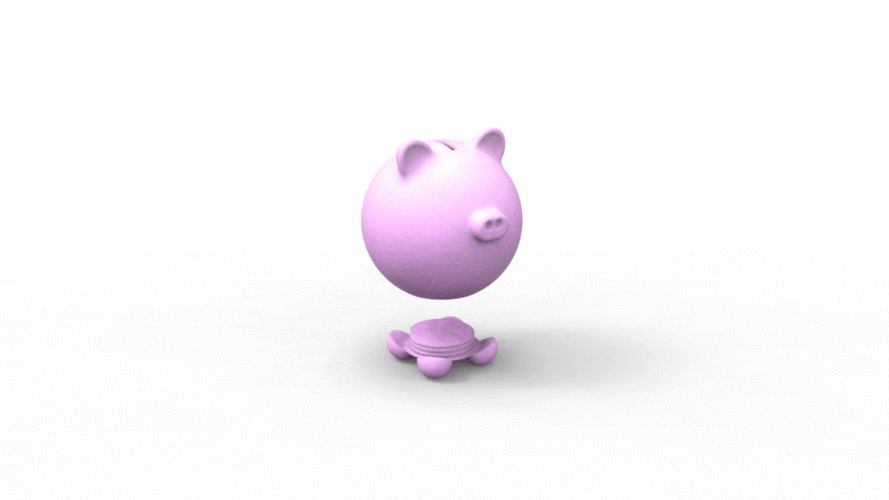 PIGGY BANK 3D Print 532343