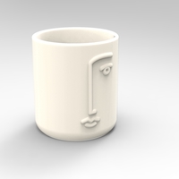 Small BOHO ABSTRACT VASE 3D Printing 532360